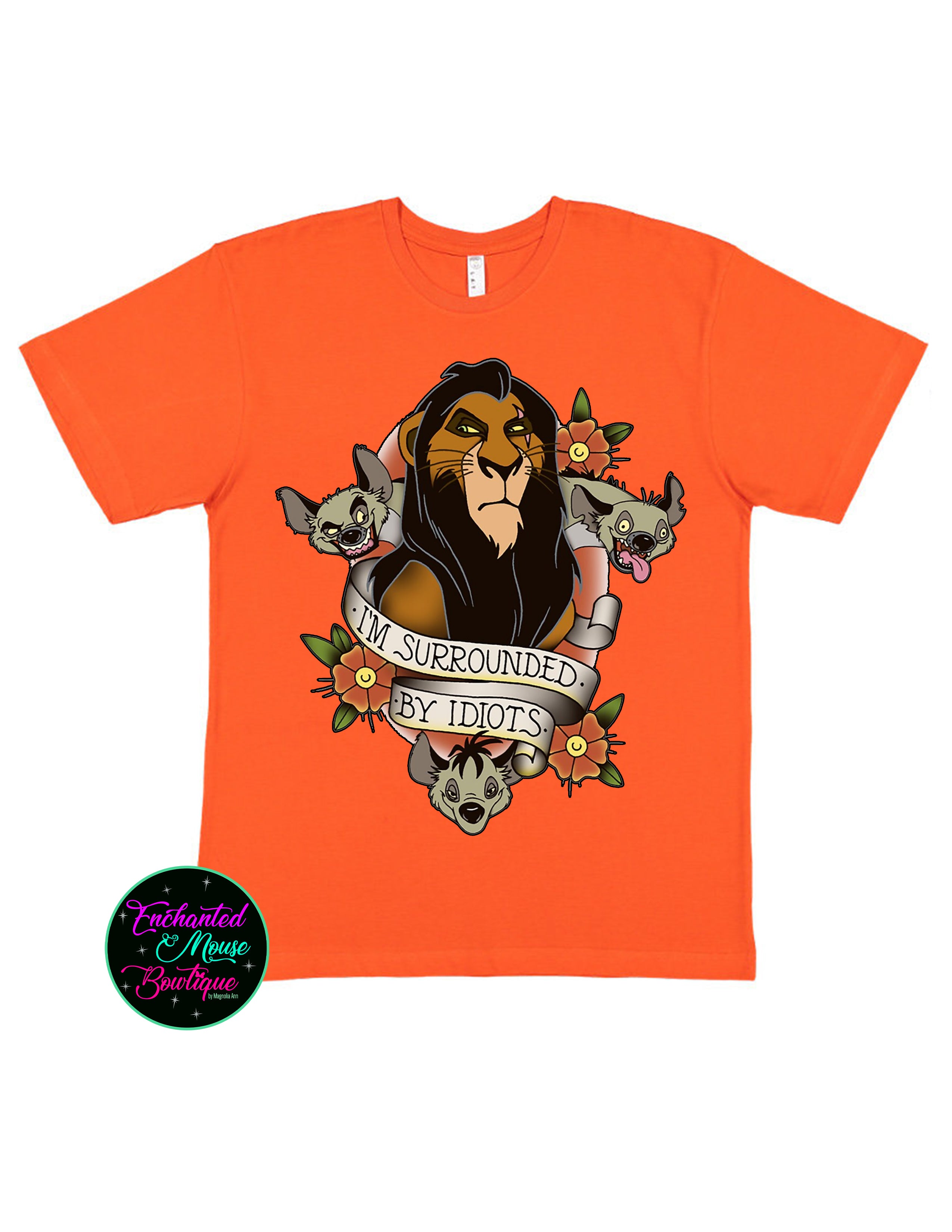 Scar I'm Surrounded By Idiots T-Shirt