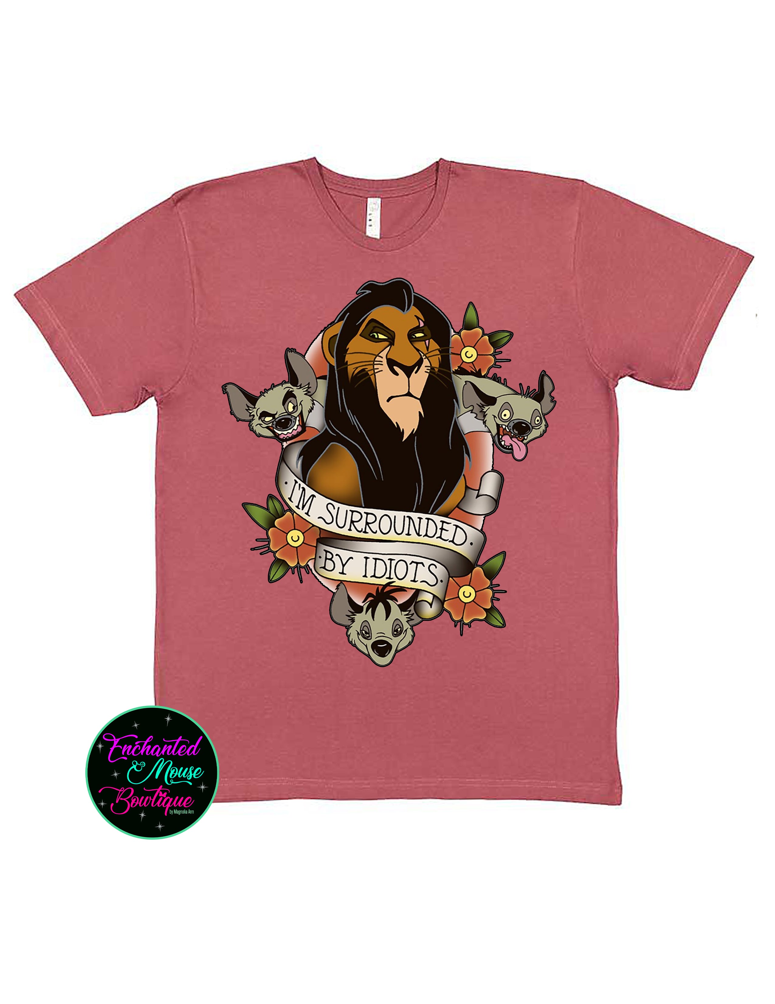 Scar I'm Surrounded By Idiots T-Shirt