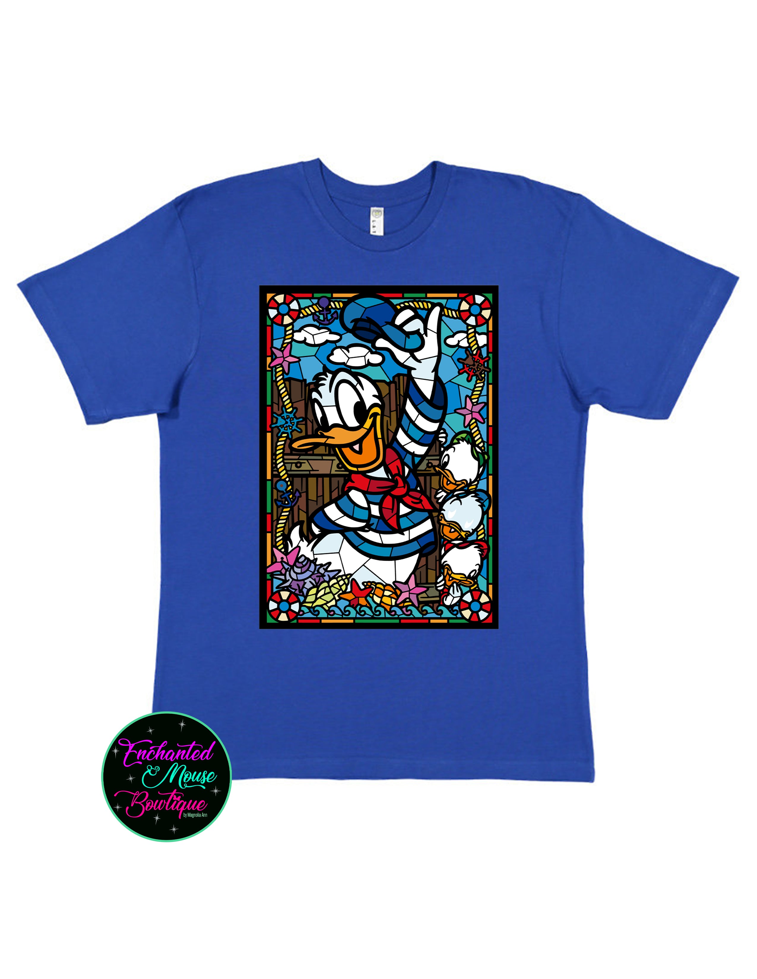 Donald Duck Stained Glass T-Shirt