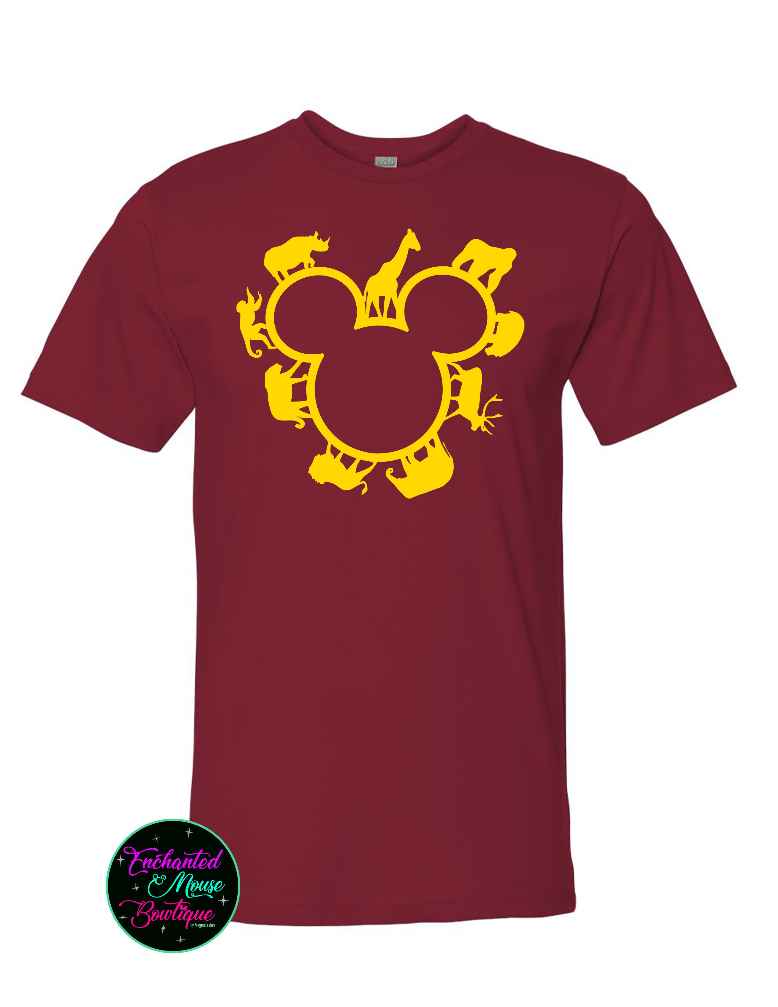 Animal Kingdom Mickey Head T-Shirt