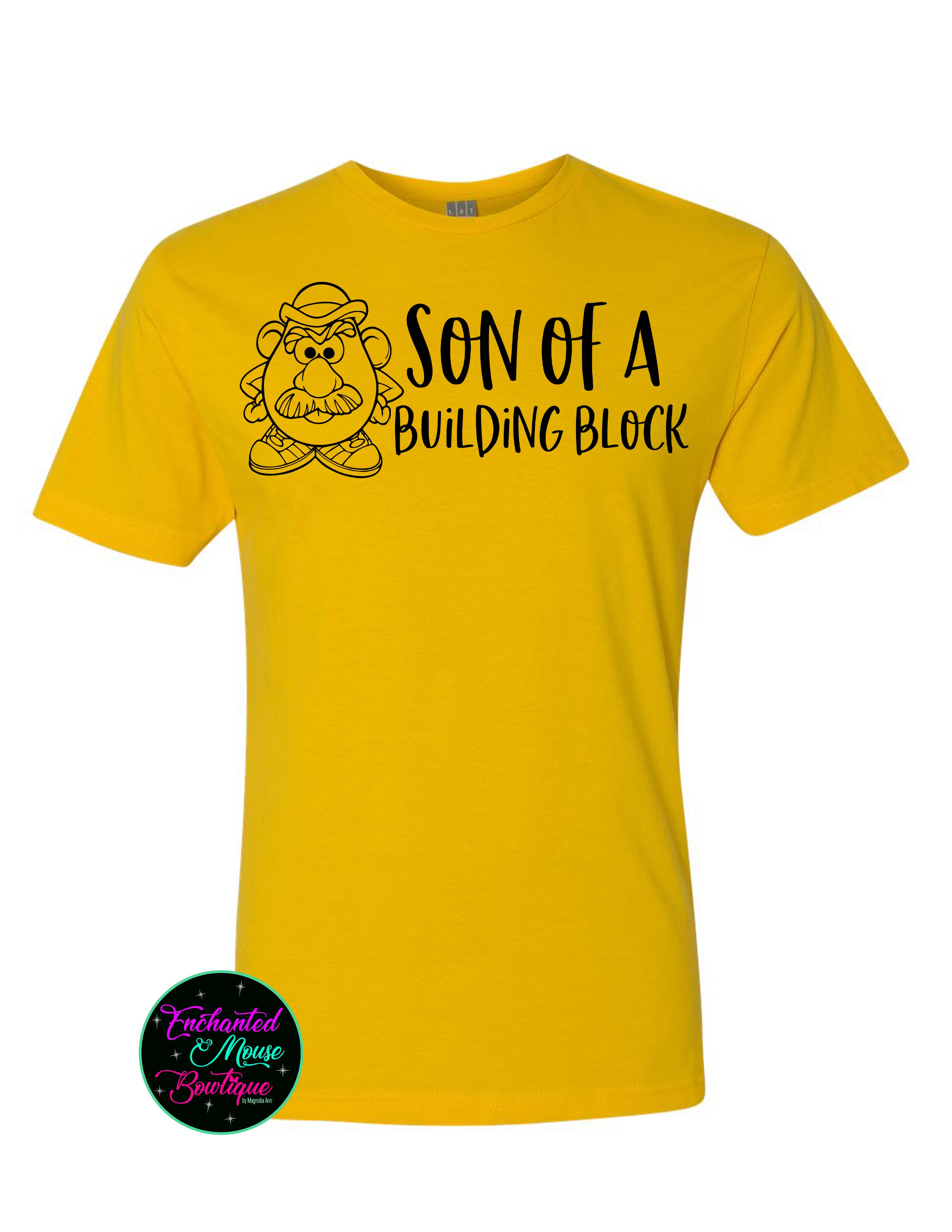 Son of a Building Block Toy Story T-Shirt