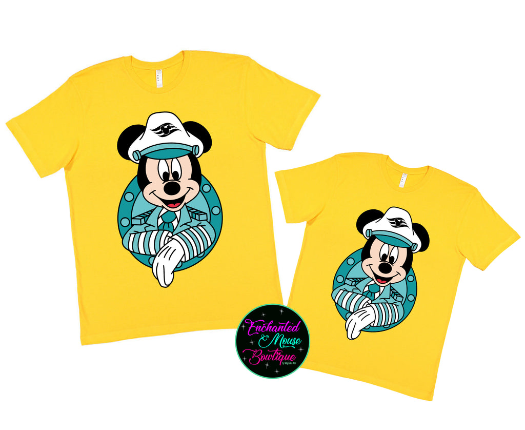 Captain Mickey Disney Cruise T-Shirt