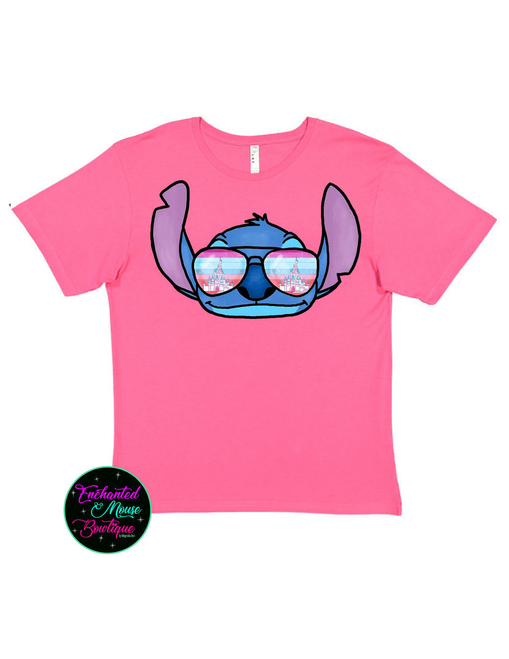 Stitch Castle Sunglasses T-Shirt