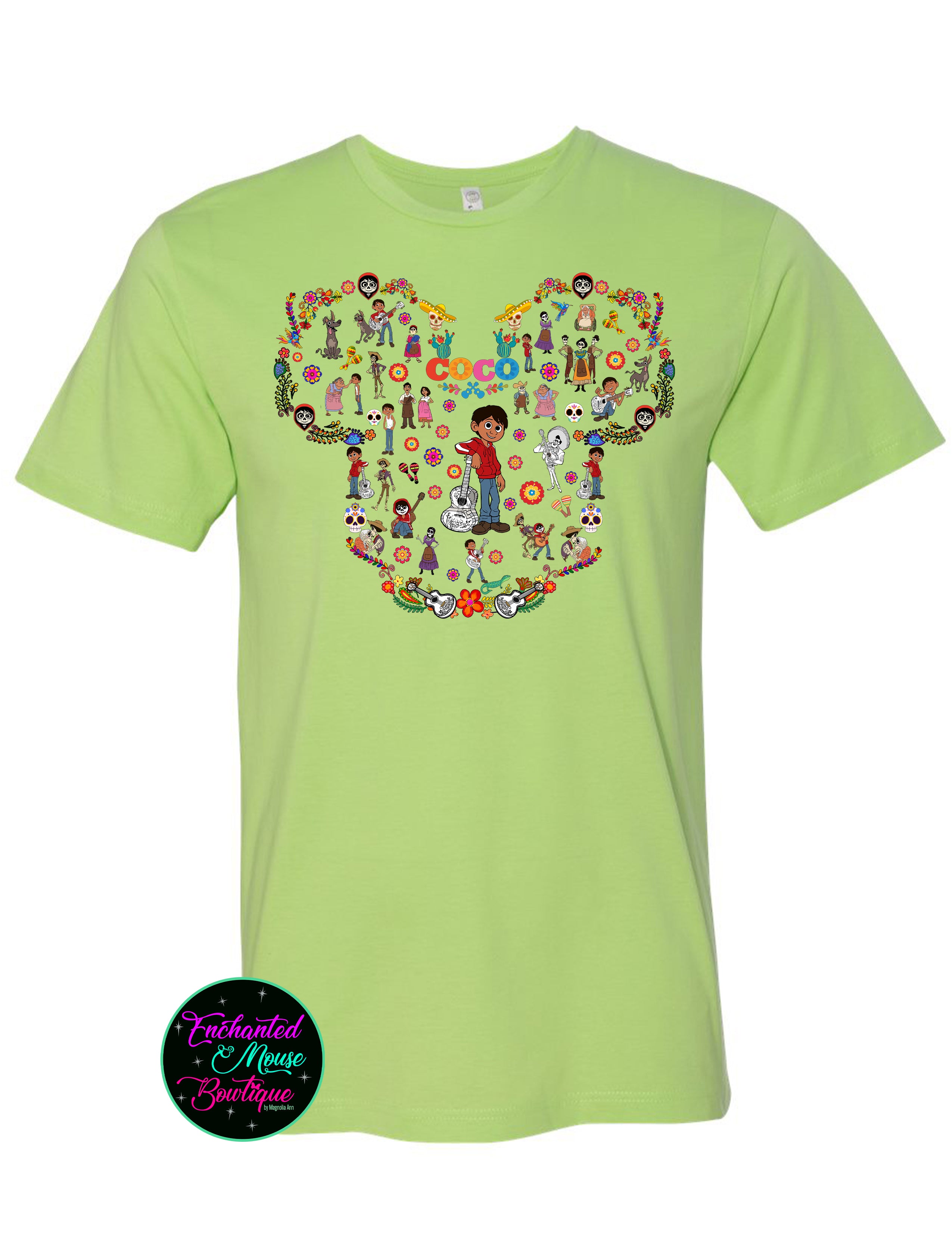 Coco Mickey Head T-Shirt