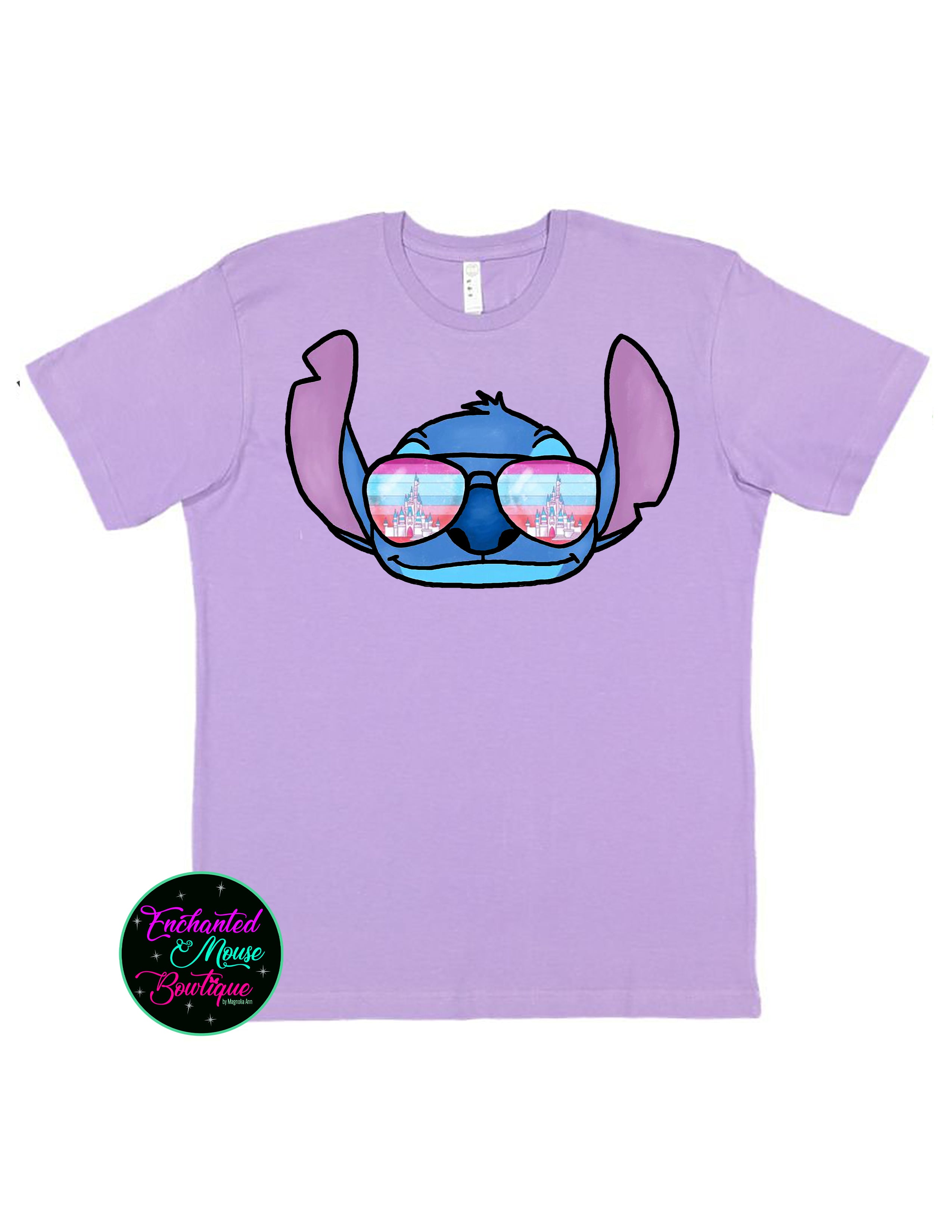 Stitch Castle Sunglasses T-Shirt