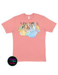 Watercolor Princesses T-Shirt