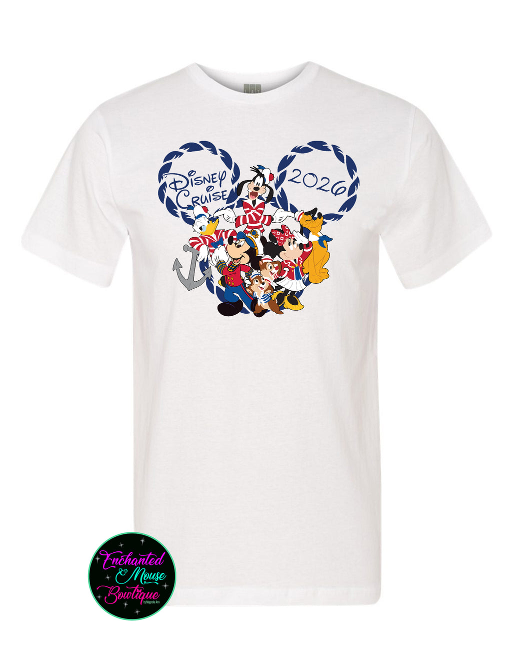 Mickey & Friends 2026 Disney Cruise T-Shirt