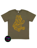 Winnie The Pooh Drawing T-Shirt