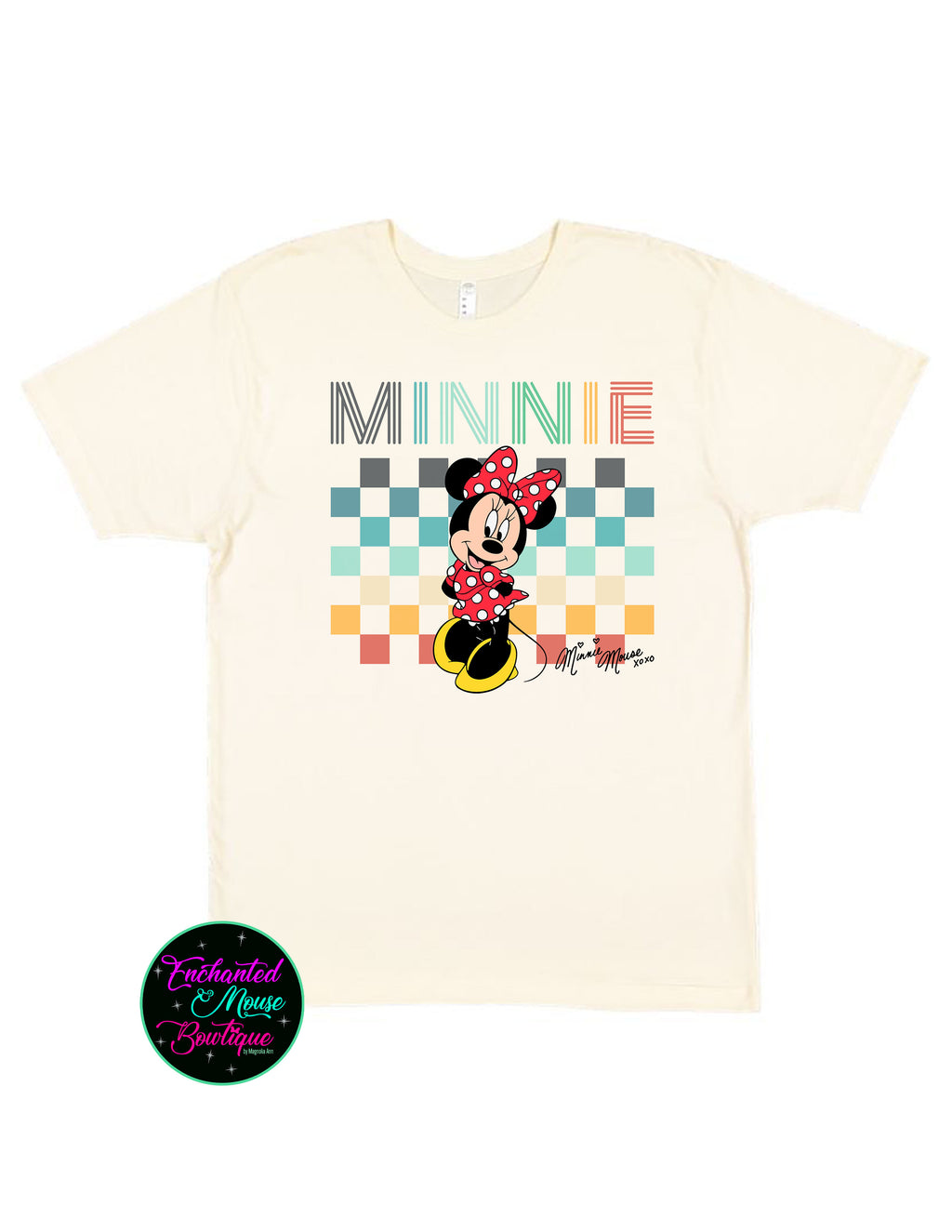 Minnie Checkered T-Shirt