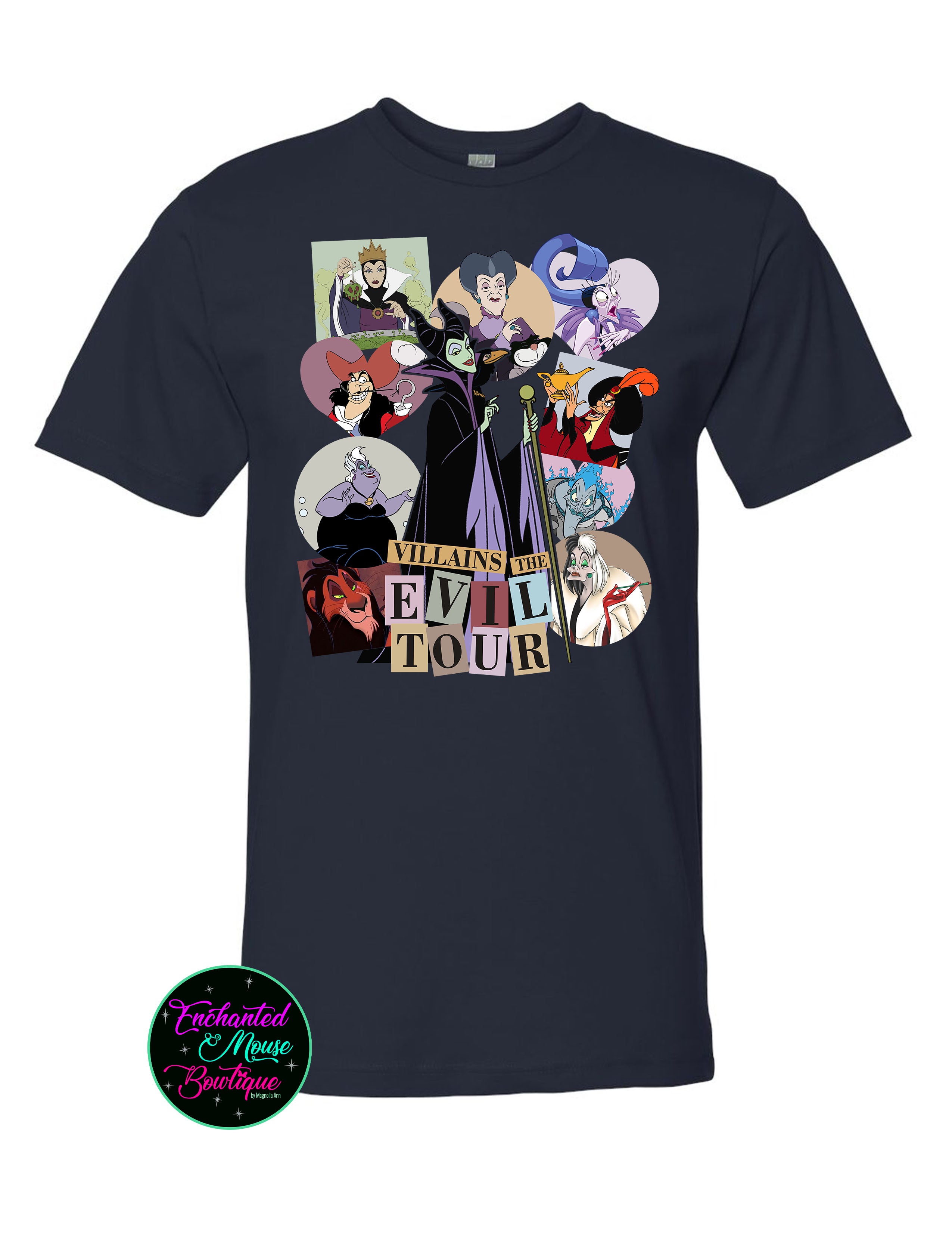 Villains The Evil Tour T-Shirt