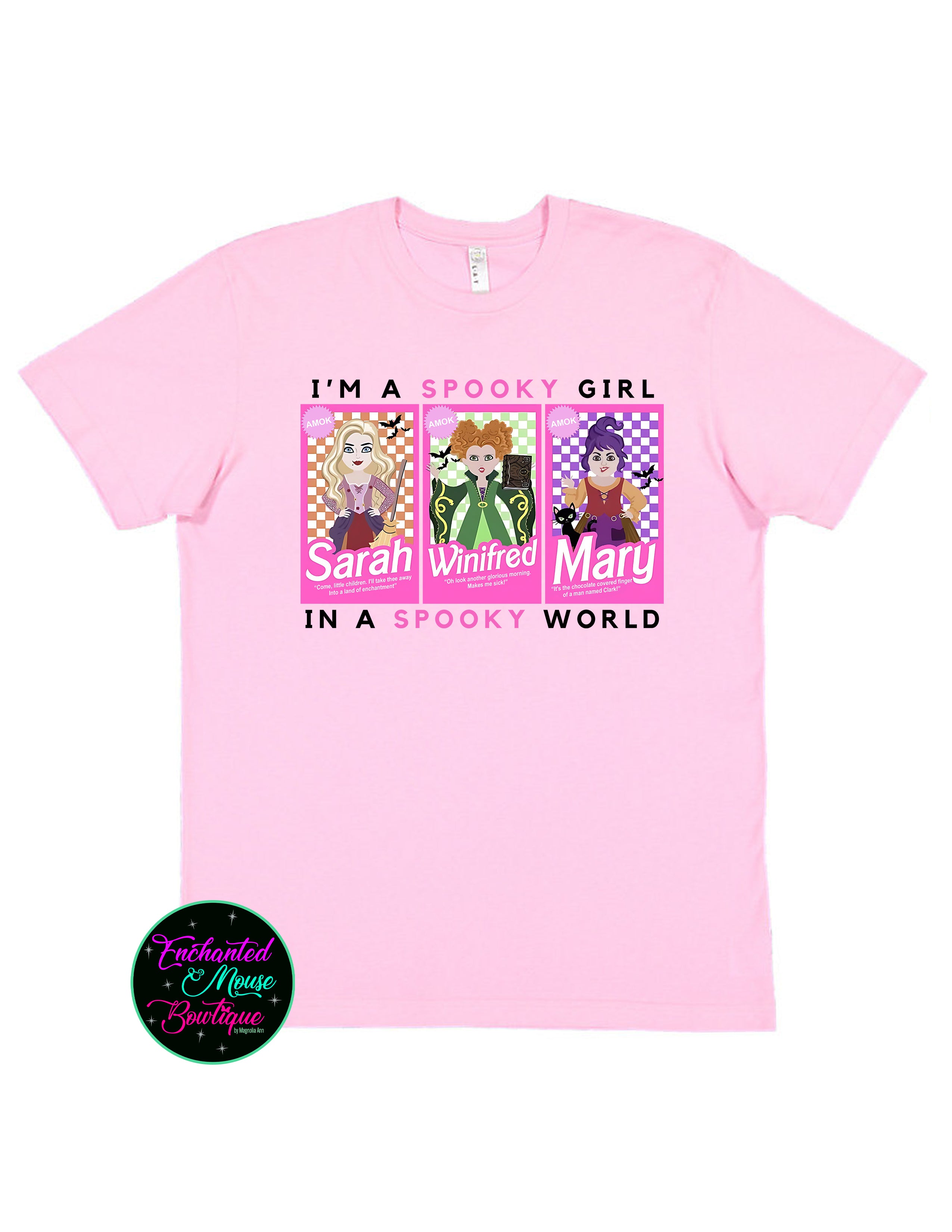I'm a Spooky Girl In A Spooky World Hocus Pocus T-Shirt