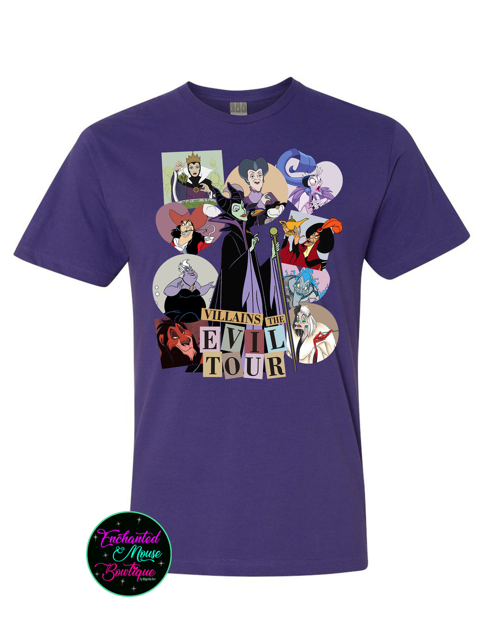 Villains The Evil Tour T-Shirt