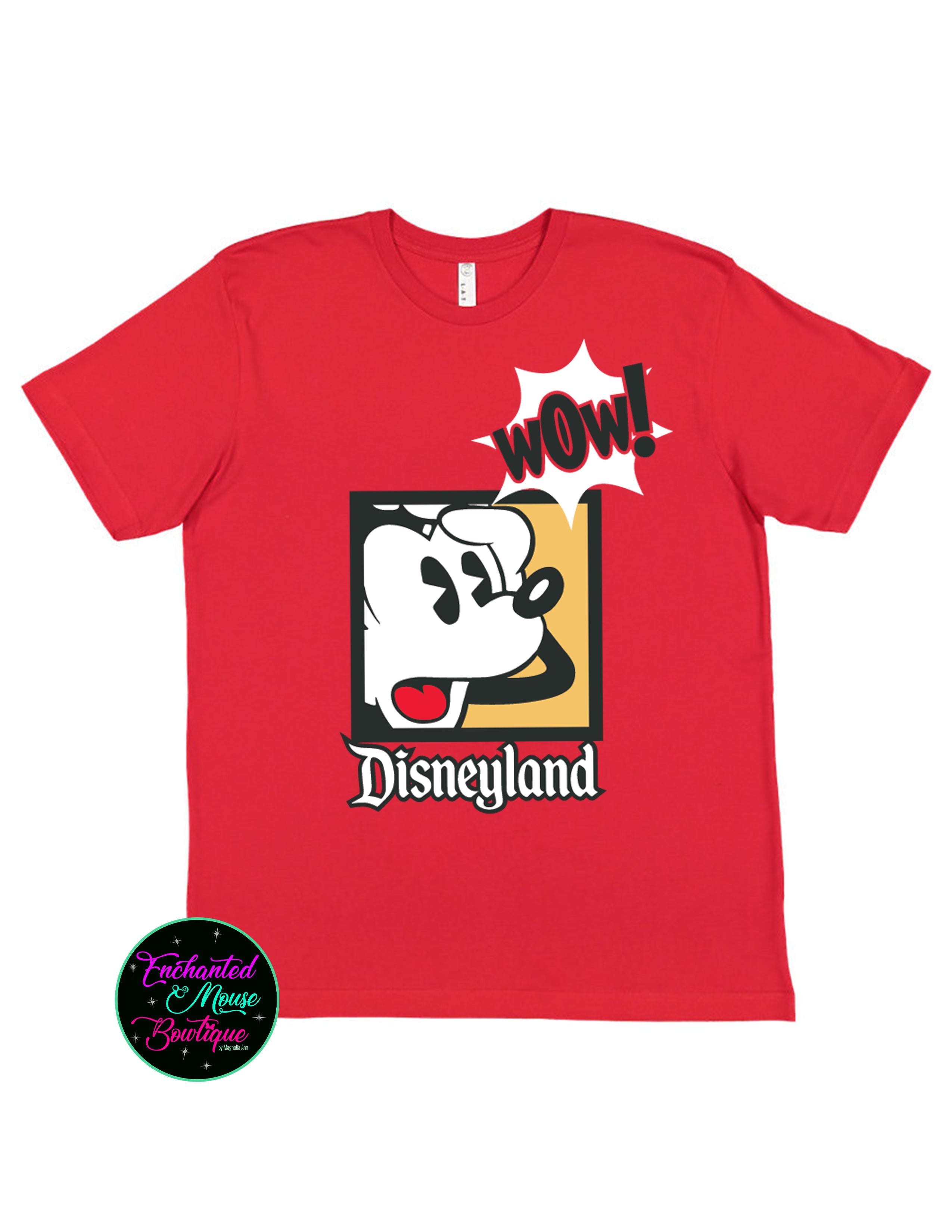 Disneyland Wow Mickey T-Shirt