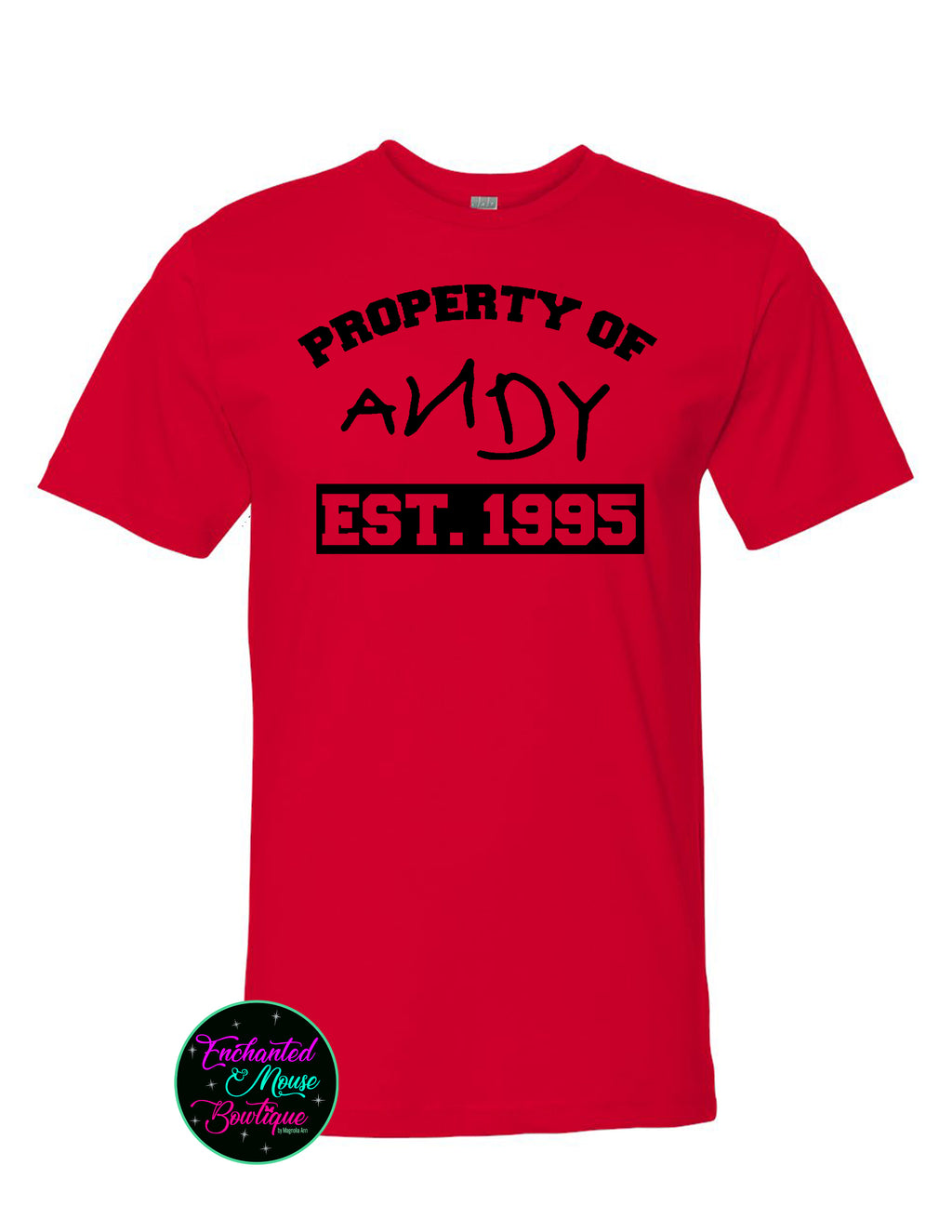 Property of Andy Toy Story T-Shirt
