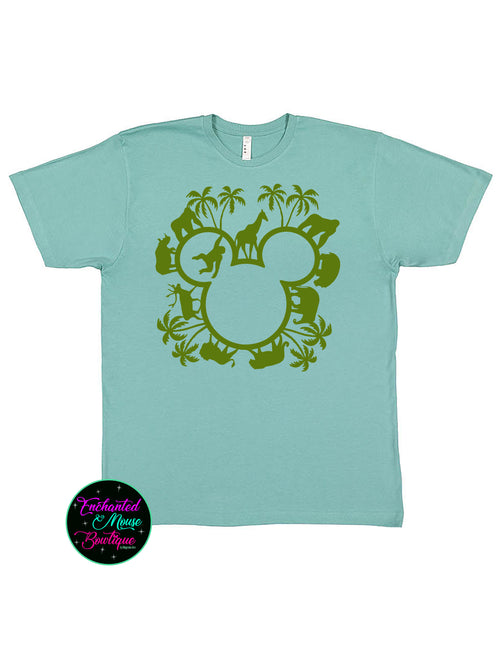 Animal Kingdom Mickey Head T-Shirt