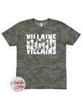 6 Villain Faces T-Shirt