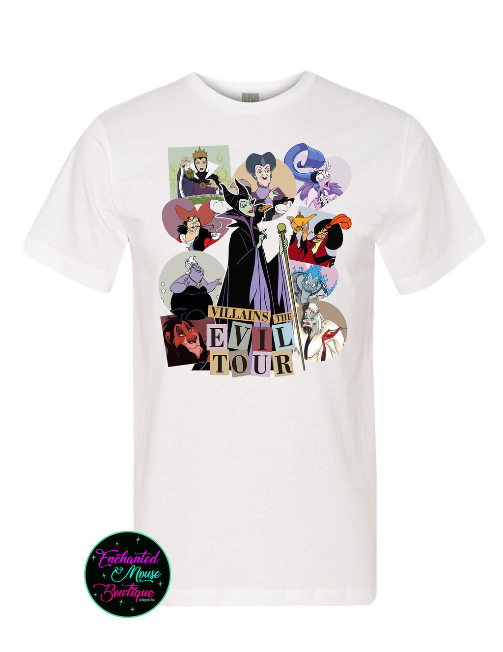 Villains The Evil Tour T-Shirt