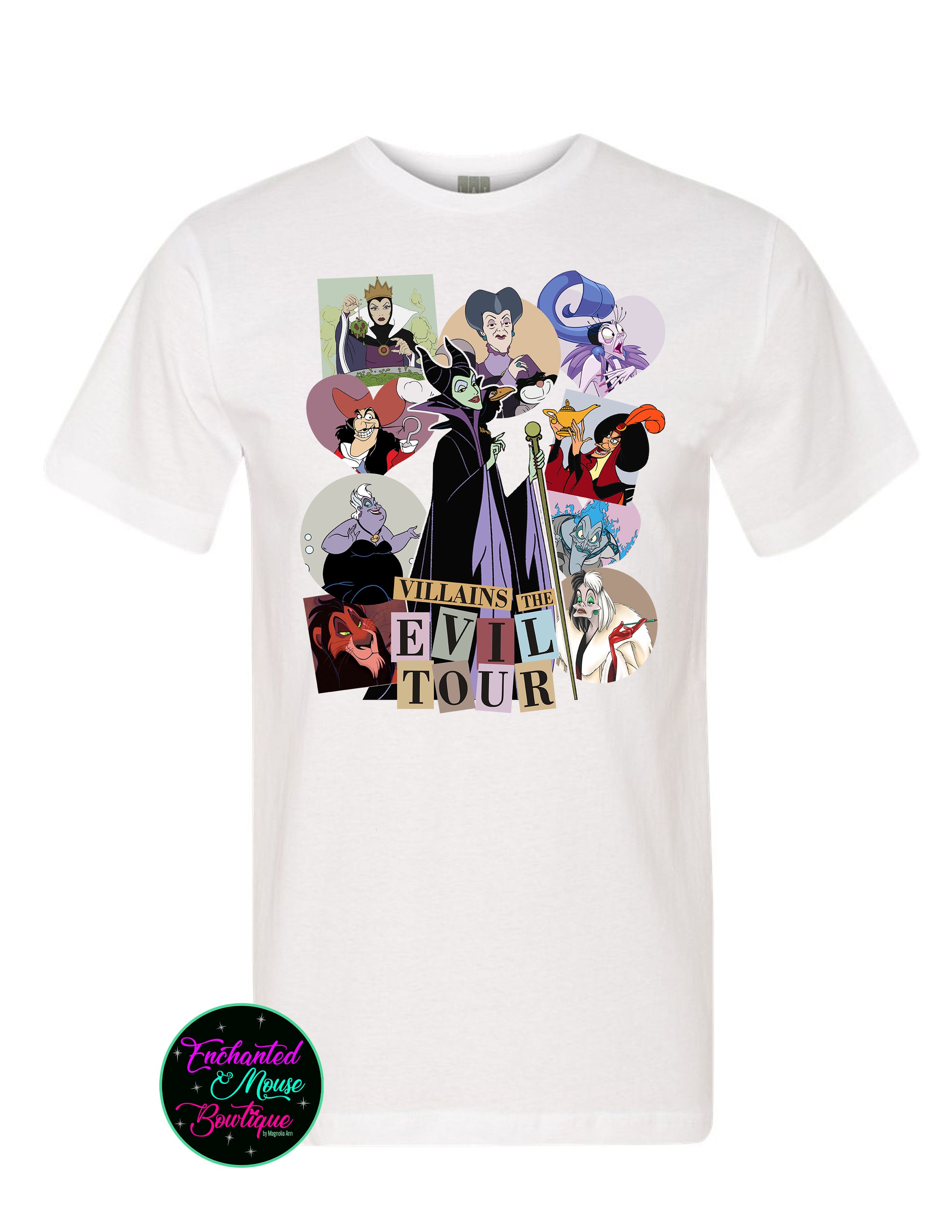 Villains The Evil Tour T-Shirt
