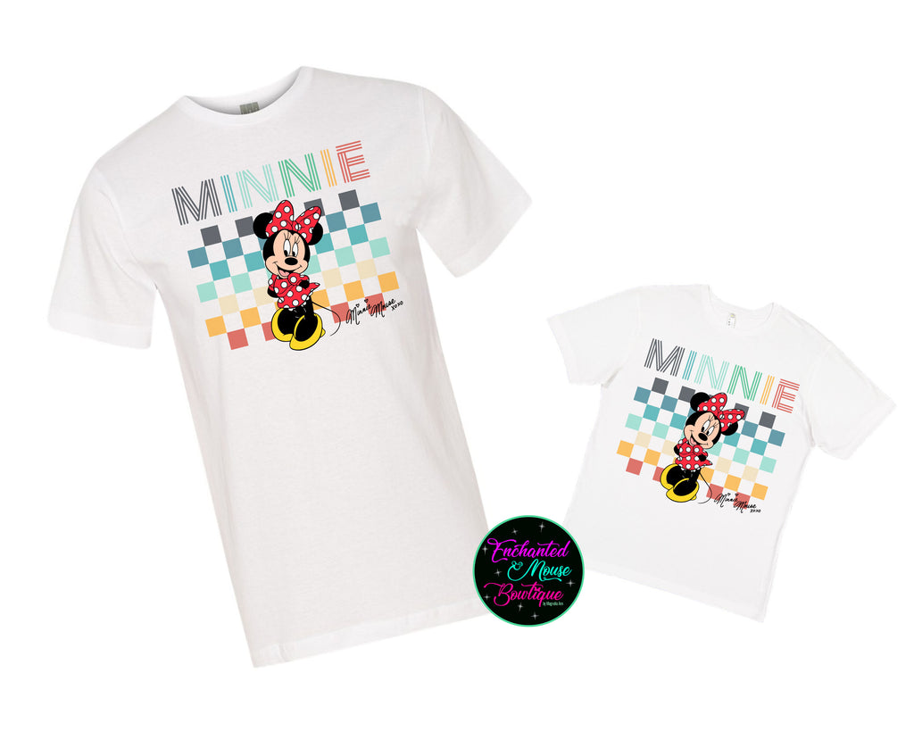 Minnie Checkered T-Shirt