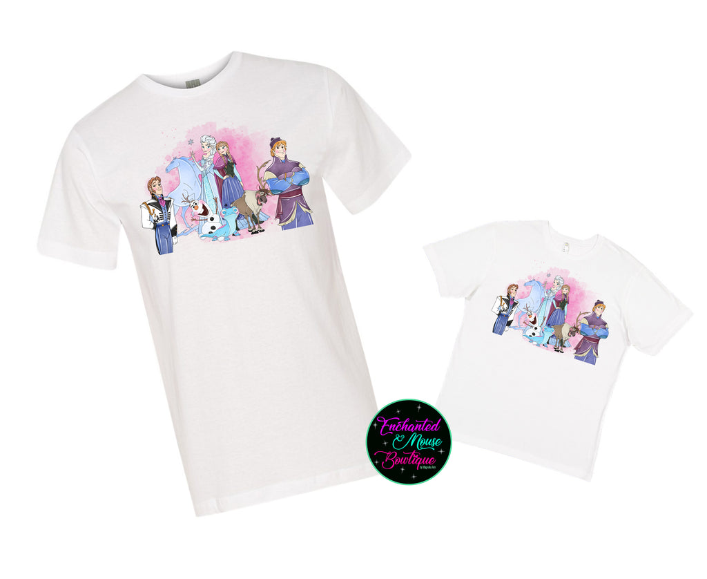 Frozen Characters T-Shirt