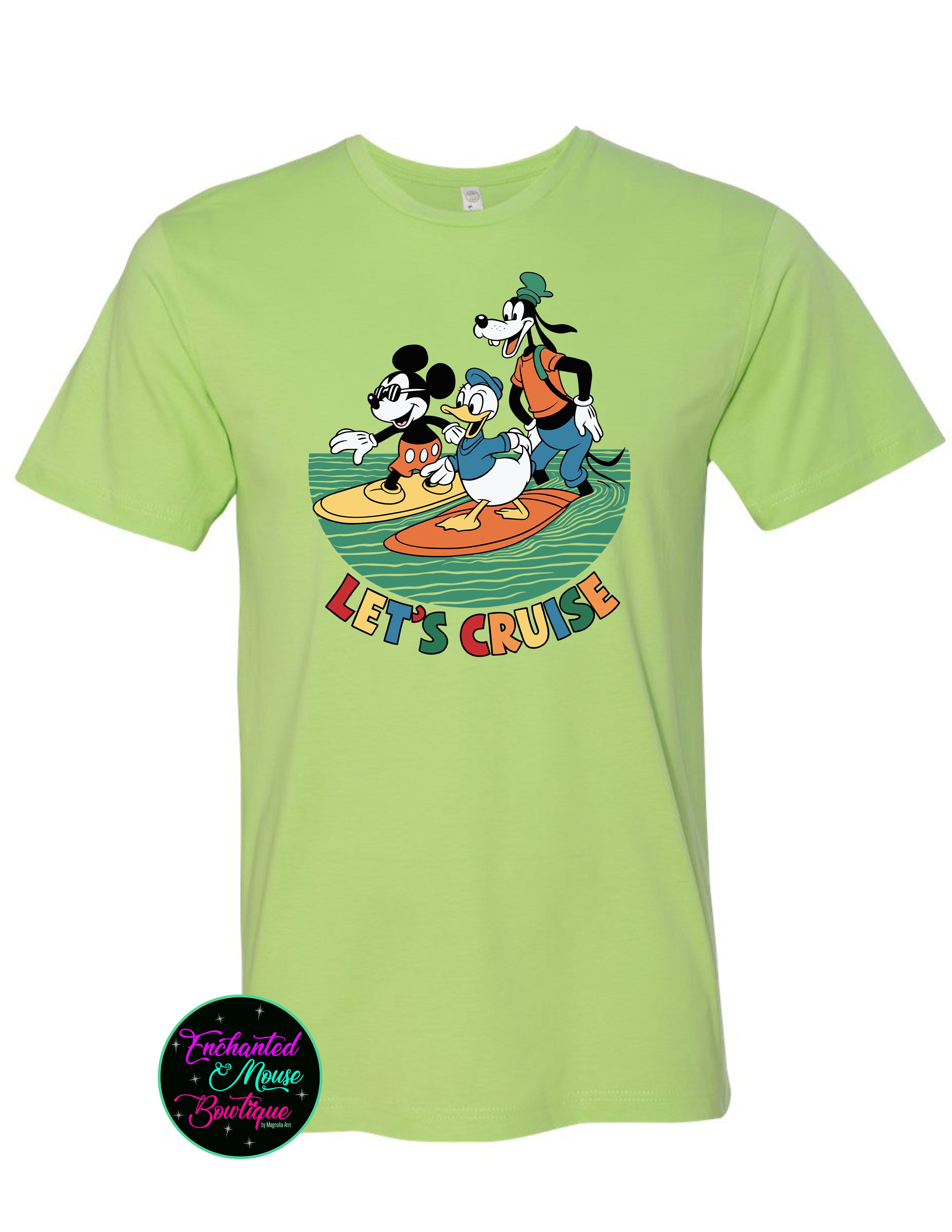 Let's Cruise Surfboard T-Shirt