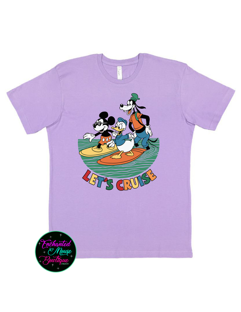 Let's Cruise Surfboard T-Shirt