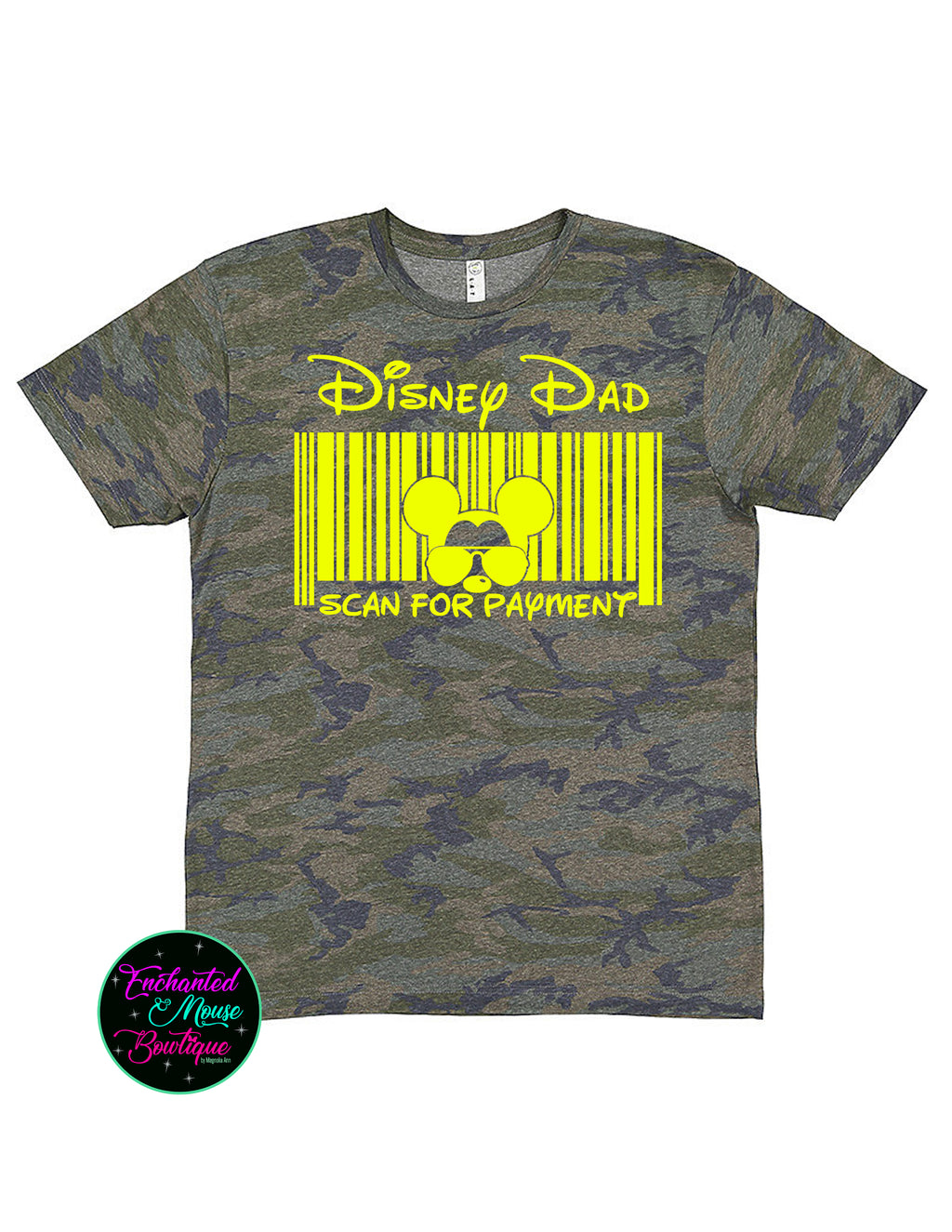 Disney Dad Scan for Payment T-Shirt