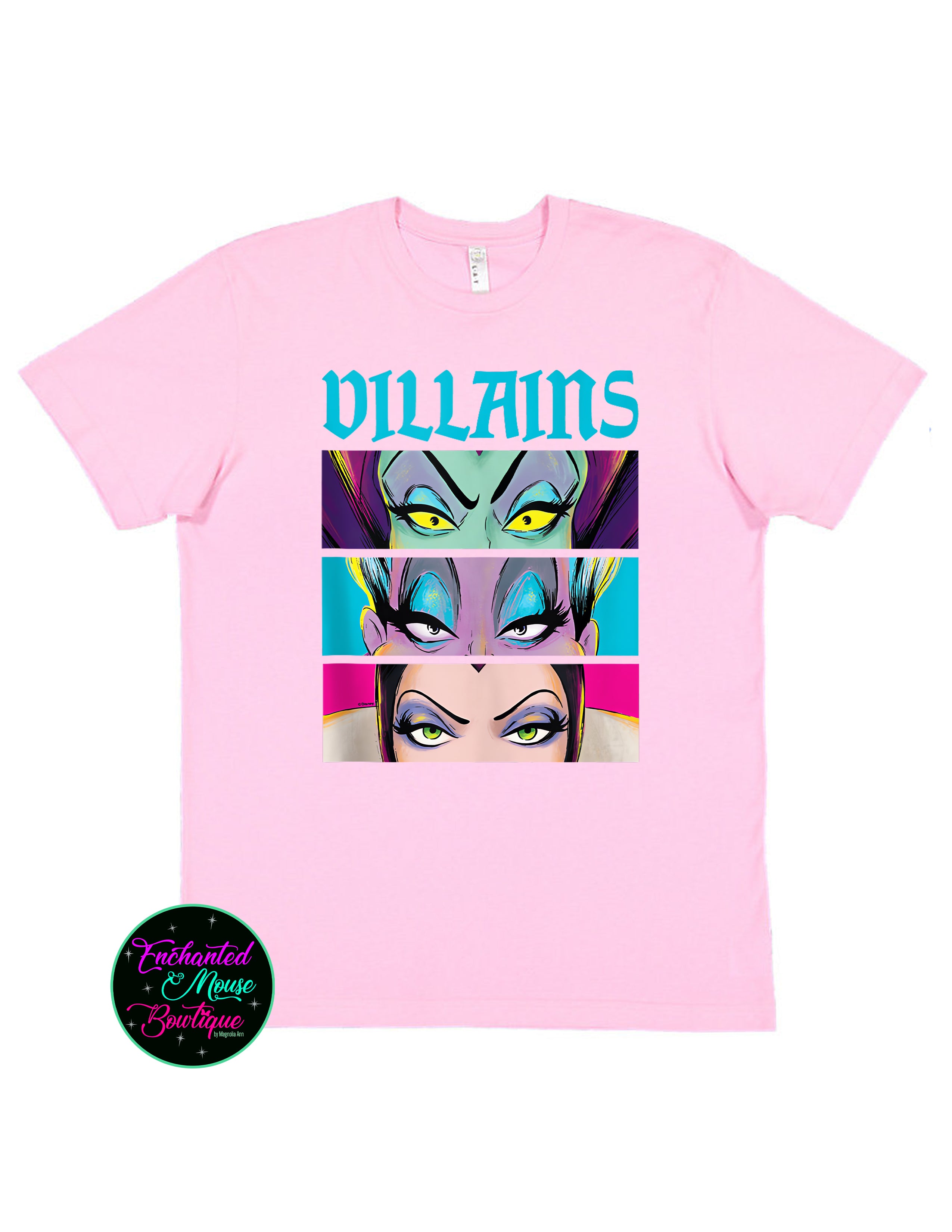 3 Villains Eyes T-Shirt