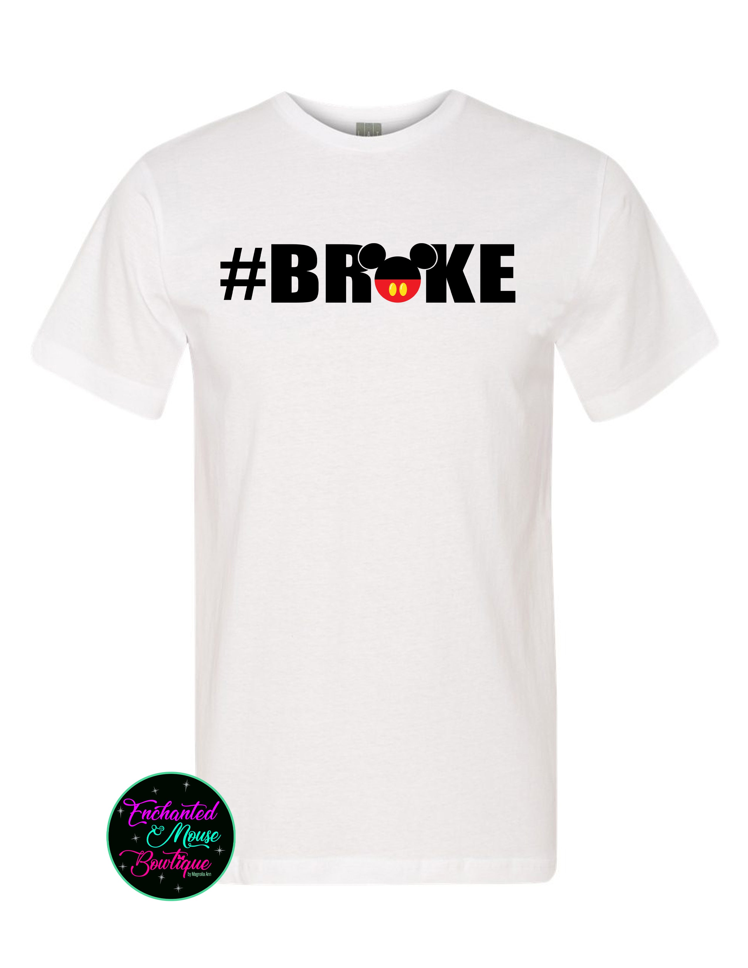 Broke Mickey T-Shirt