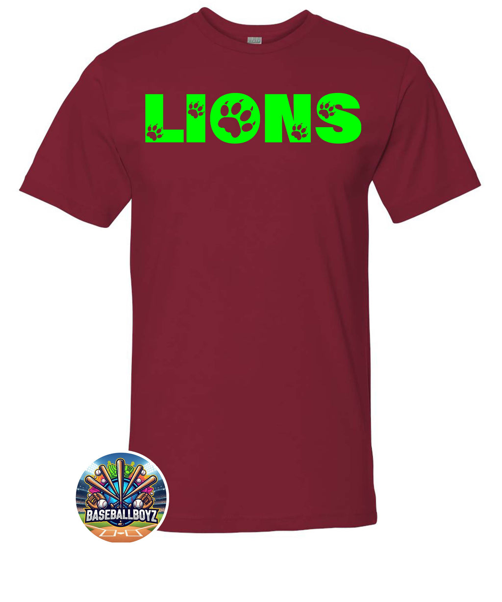 Lions Paw Team Graphic T-Shirt