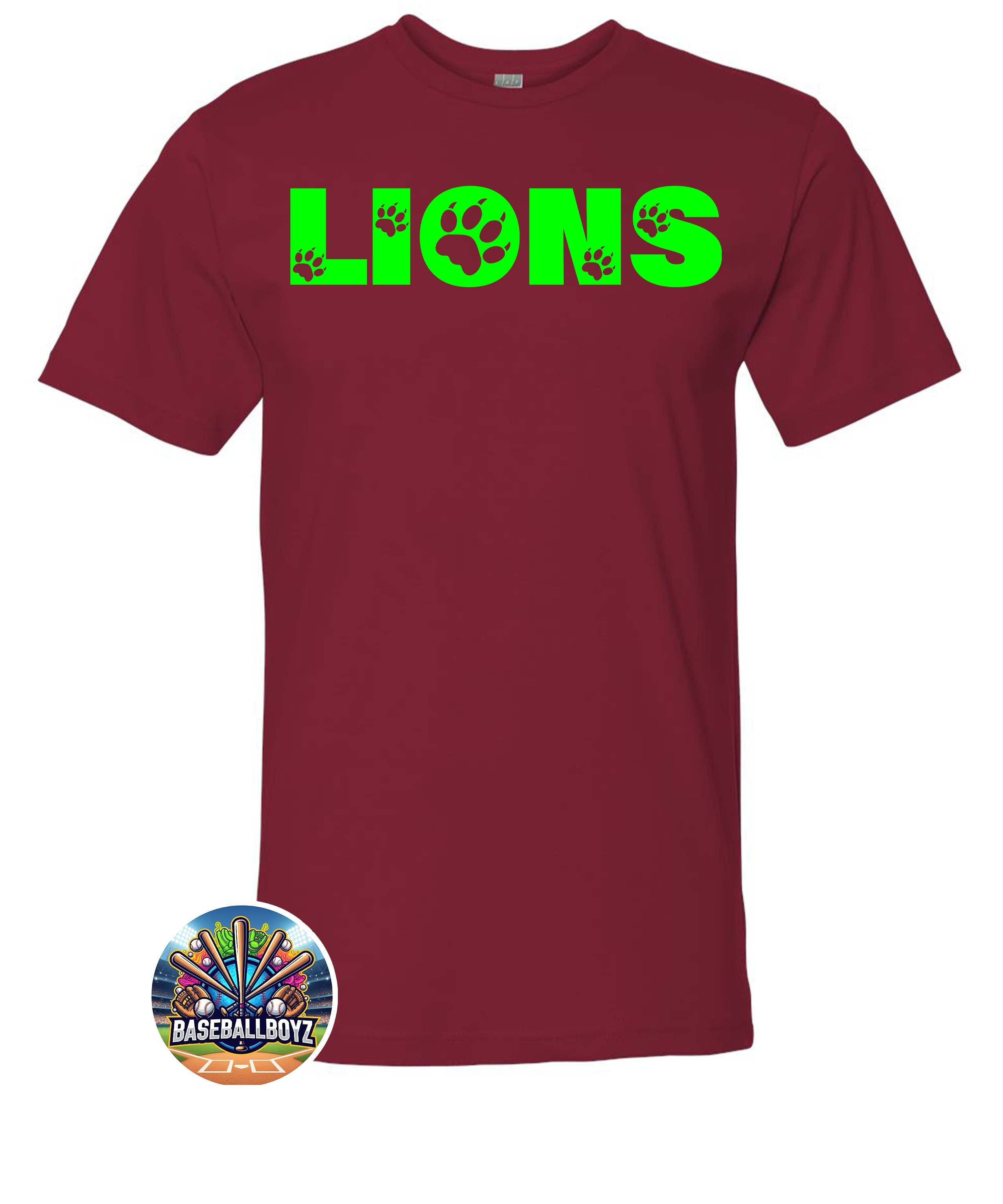 Lions Paw Team Graphic T-Shirt