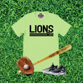 Lions Striped Team Graphic T-Shirt