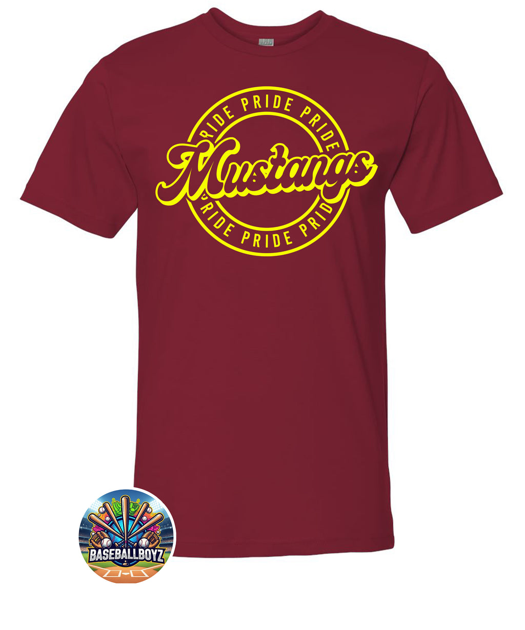 Mustangs Pride Graphic T-Shirt