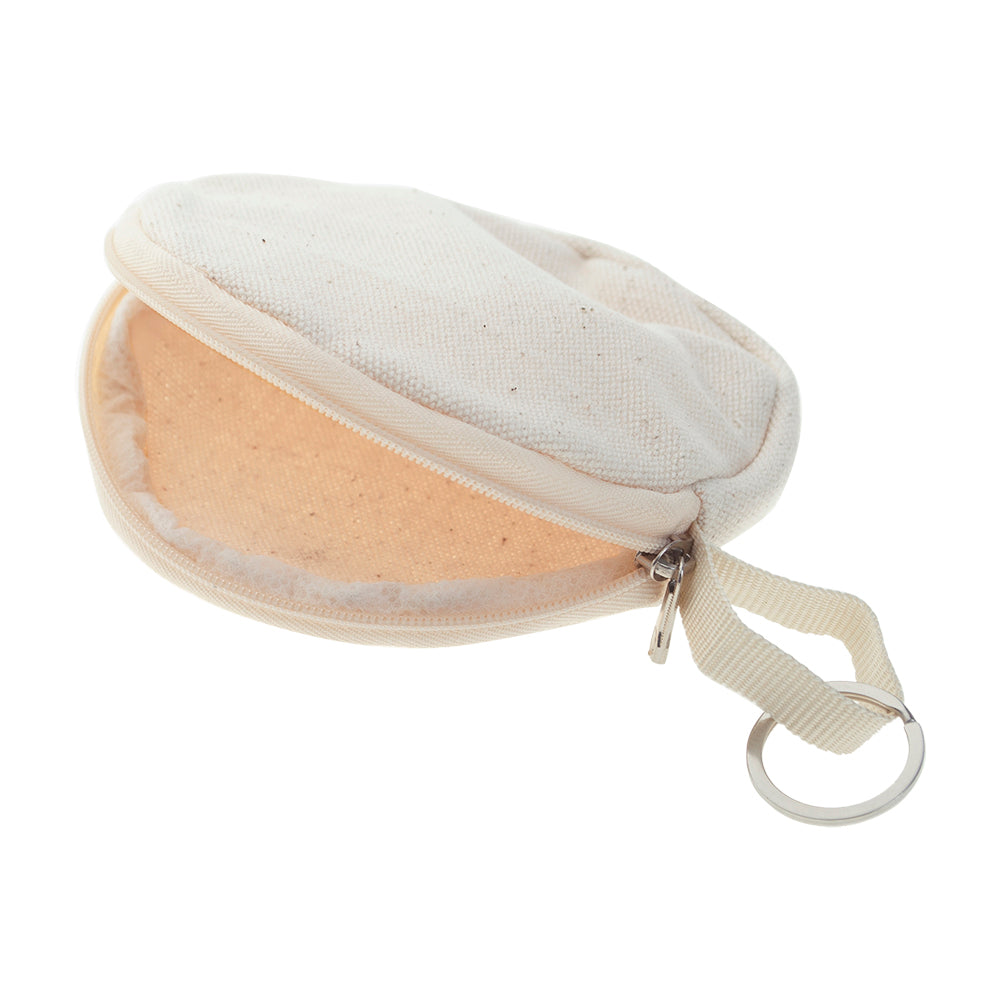 Custom Circle Baseball Zipper Pouch