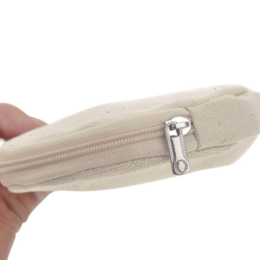 Custom Circle Baseball Zipper Pouch