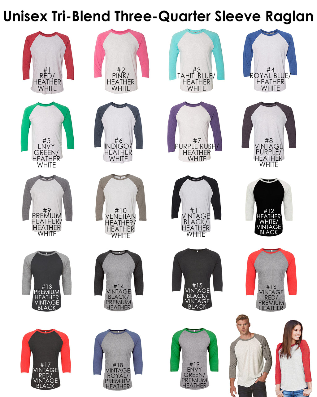 Custom Unisex Baseball Raglan T-Shirt