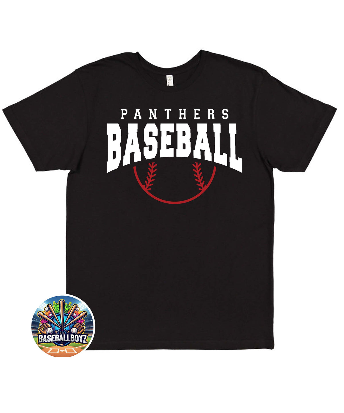 Panthers Baseball Team Graphic T-Shirt