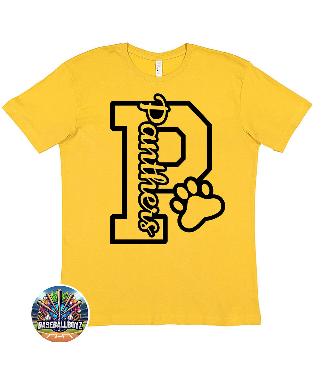 Panthers Paw Team Graphic T-Shirt