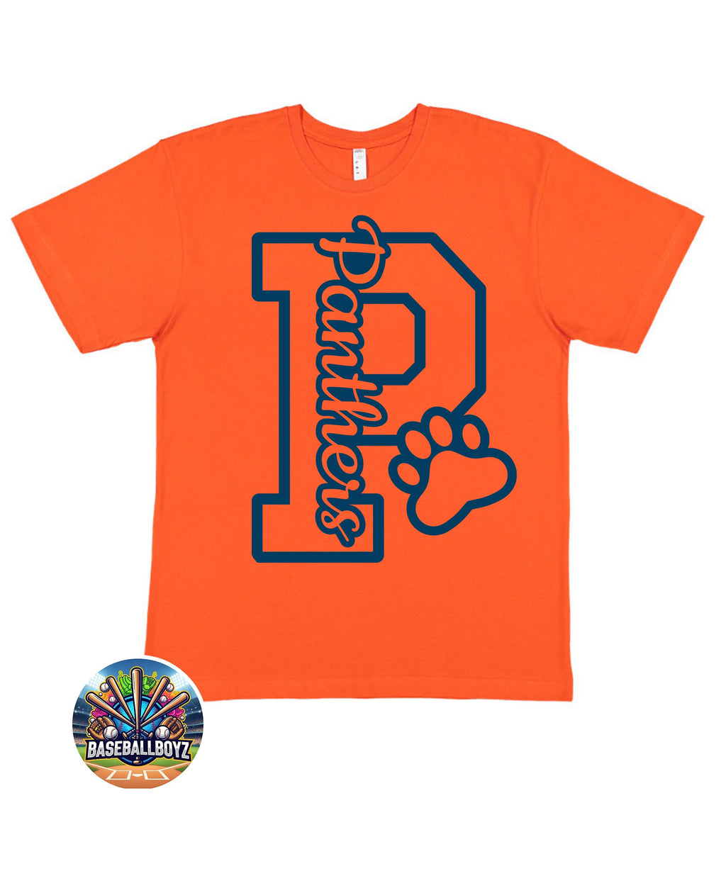 Panthers Paw Team Graphic T-Shirt