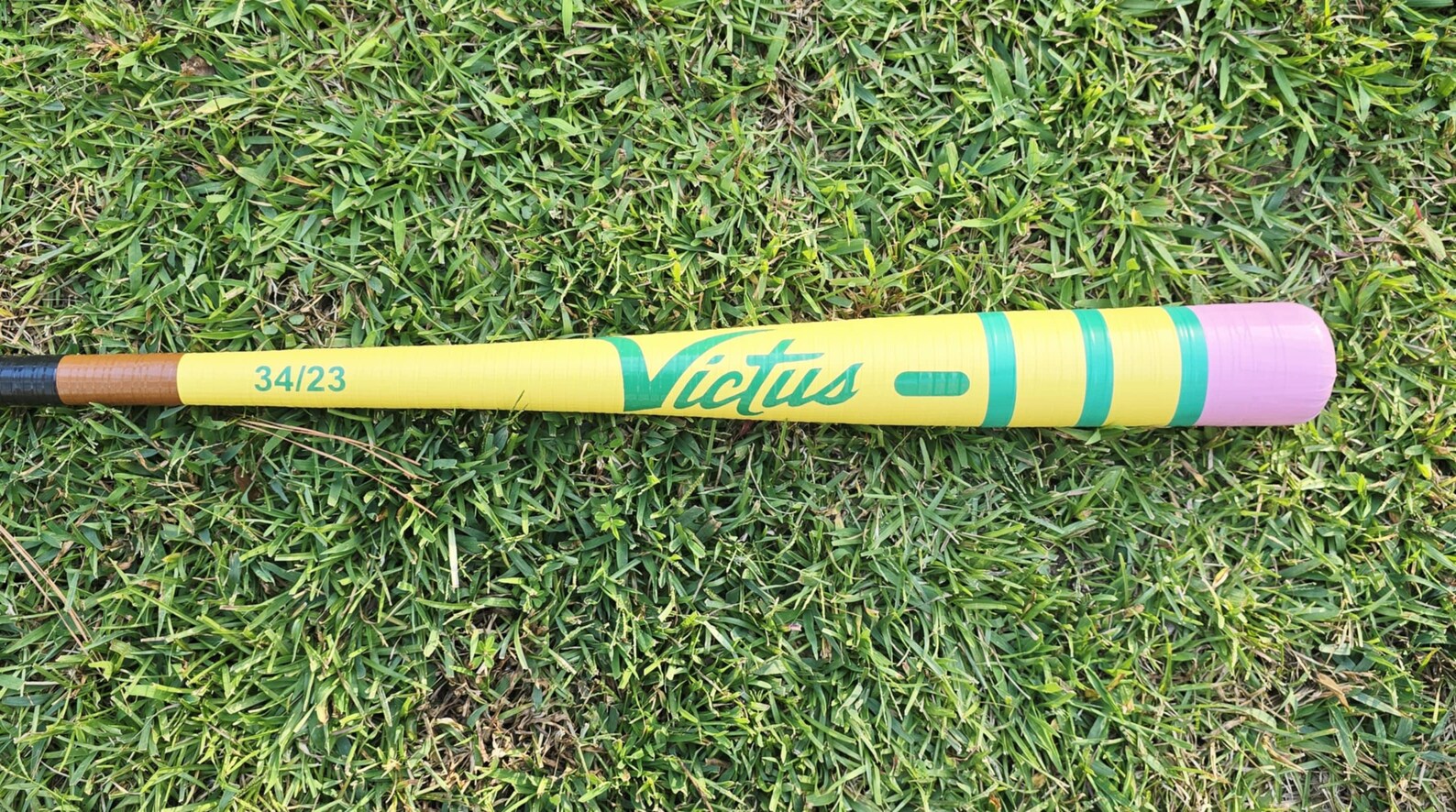 Pencil Taped Plastic Baseball Bat