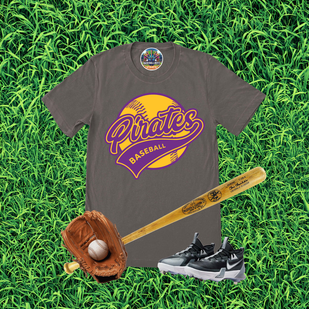 Pirates Baseball Team Graphic T-Shirt