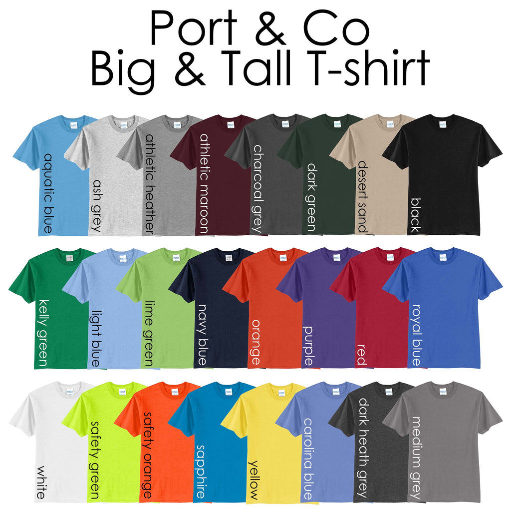 Custom Big & Tall Men's T-Shirt