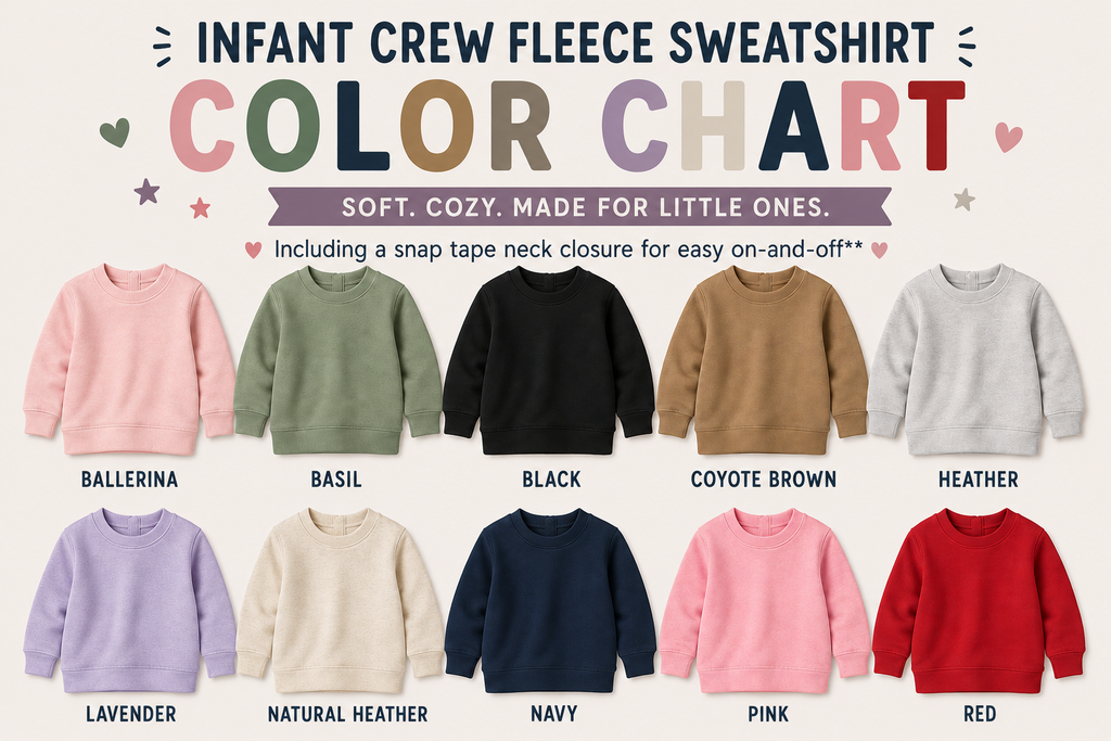 Custom Infant Fleece Sweatshirt