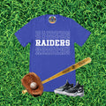 Raiders Stacked Text Team Graphic T-Shirt