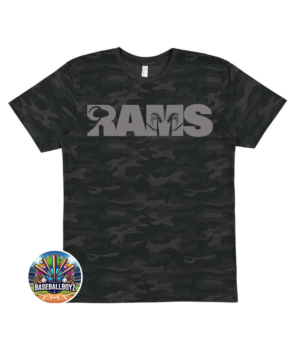 Rams Horns Team Graphic T-Shirt