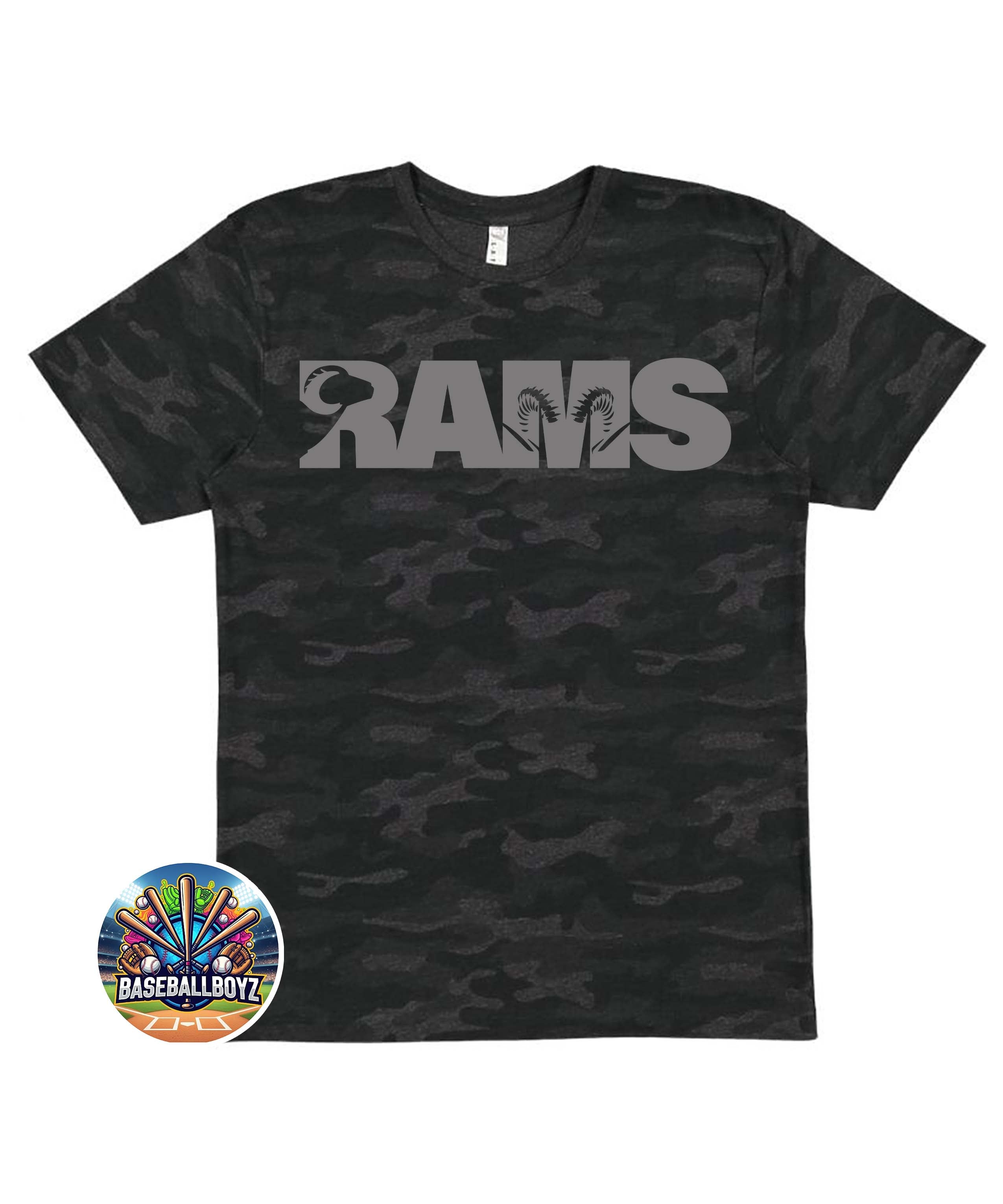 Rams Horns Team Graphic T-Shirt