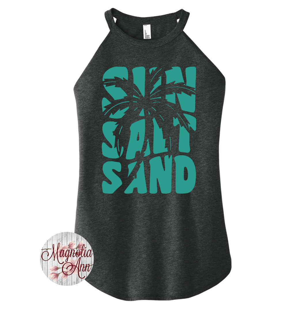 Sun Salt Sand Rocker Tank Top