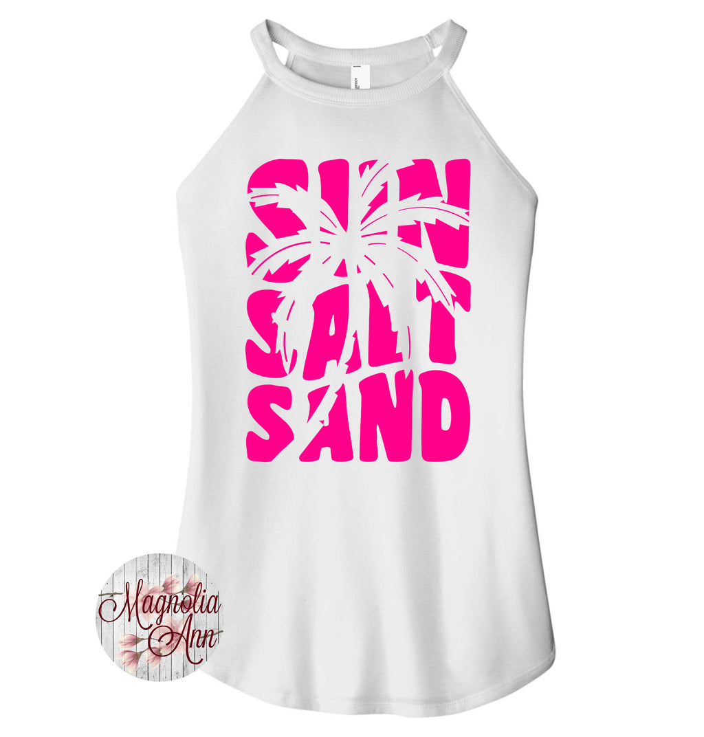 Sun Salt Sand Rocker Tank Top