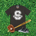 S Spartans Block Text Team Graphic T-Shirt