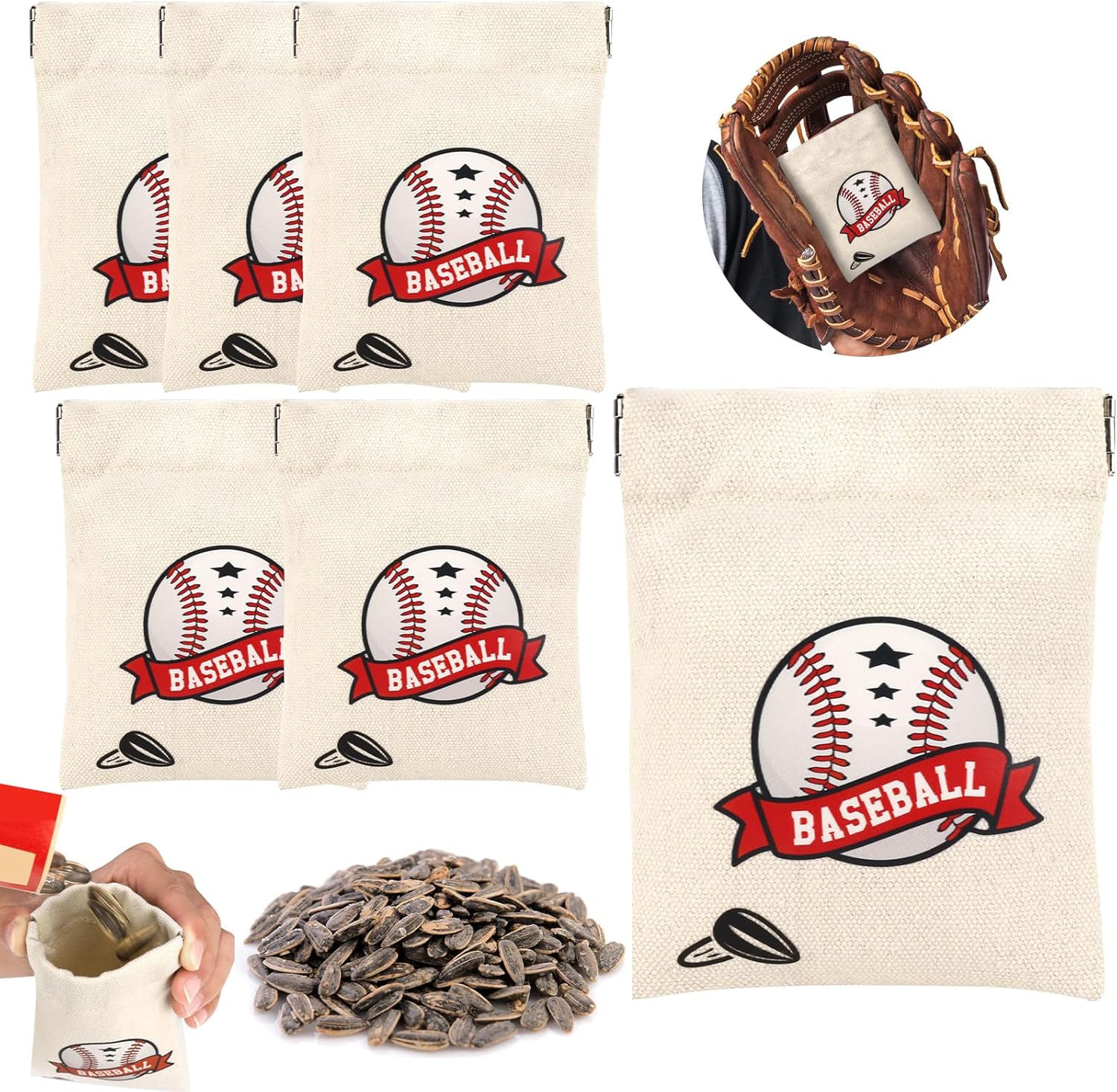 Custom Sunflower Seed Pouch